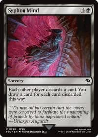 Syphon Mind (Surge Foil) - Commander: FINAL FANTASY - Magic: The Gathering card
