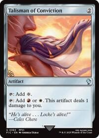 Talisman of Conviction (Surge Foil) - Commander: FINAL FANTASY - Magic: The Gathering card