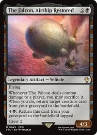 The Falcon, Airship Restored (Surge Foil) - Commander: FINAL FANTASY - Magic: The Gathering card