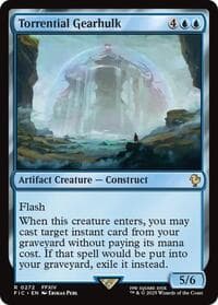 Torrential Gearhulk (Surge Foil) - Commander: FINAL FANTASY - Magic: The Gathering card