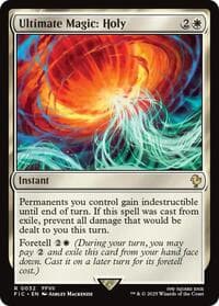 Ultimate Magic: Holy (Surge Foil) - Commander: FINAL FANTASY - Magic: The Gathering card