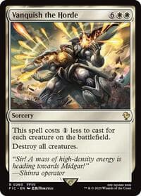 Vanquish the Horde (Surge Foil) - Commander: FINAL FANTASY - Magic: The Gathering card