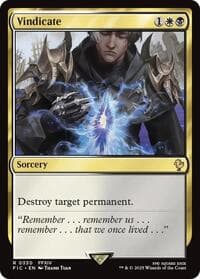 Vindicate (Surge Foil) - Commander: FINAL FANTASY - Magic: The Gathering card