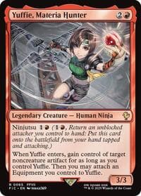 Yuffie, Materia Hunter (Surge Foil) - Commander: FINAL FANTASY - Magic: The Gathering card