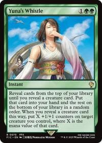 Yuna's Whistle (Surge Foil) - Commander: FINAL FANTASY - Magic: The Gathering card