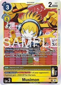 Musimon - Cyber Eden - Digimon Card Game card
