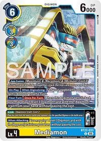 Mediamon - Cyber Eden - Digimon Card Game card