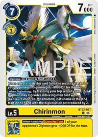Chirinmon - Cyber Eden - Digimon Card Game card
