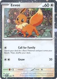 Eevee - 200 (Cosmos Holo) - SV: Scarlet & Violet Promo Cards - Pokemon card