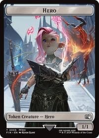 Hero (0005) // Food Double-Sided Token - FINAL FANTASY - Magic: The Gathering card