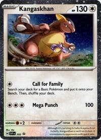 Kangaskhan - 202 (Cosmos Holo) - SV: Scarlet & Violet Promo Cards - Pokemon card