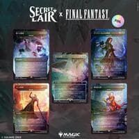 Secret Lair x FINAL FANTASY: Game Over - JP Rainbow Foil Edition - Secret Lair Drop Series - Magic: The Gathering card