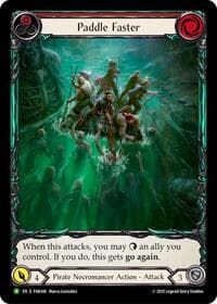 Paddle Faster - FAB348 - Flesh and Blood: Promo Cards - Flesh and Blood TCG card