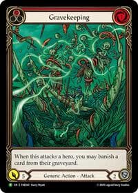 Gravekeeping (Red) - FAB342 - Flesh and Blood: Promo Cards - Flesh and Blood TCG card