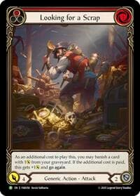 Looking for a Scrap (Red) - FAB356 - Flesh and Blood: Promo Cards - Flesh and Blood TCG card