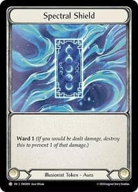 Spectral Shield - Blitz Deck: Part the Mistveil - Enigma - Flesh and Blood TCG card