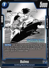 Bulma - FB06-035 - Manga Booster 01 - Dragon Ball Super: Fusion World card