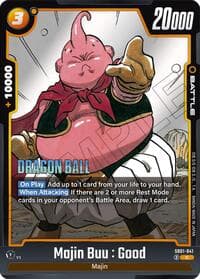 Majin Buu : Good - SB01-041 - Manga Booster 01 - Dragon Ball Super: Fusion World card