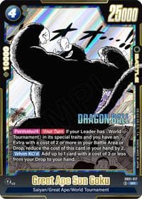 Great Ape Son Goku - Manga Booster 01 - Dragon Ball Super: Fusion World card