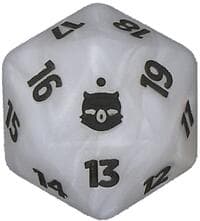 Magic: The Gathering FINAL FANTASY Bundle Box Spindown Die (White) - Wizards of the Coast Dice - Life Counters card