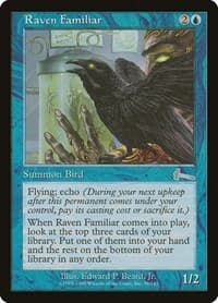 Raven Familiar - Urza's Legacy - Magic: The Gathering card