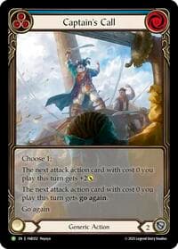 Captain's Call (Blue) - FAB352 - Flesh and Blood: Promo Cards - Flesh and Blood TCG card