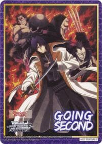 Going Second (The Strongest Group of Onmitsu) - Rurouni Kenshin - Weiss Schwarz card