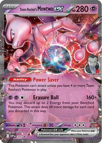 Team Rocket's Mewtwo ex - SV: Scarlet & Violet Promo Cards - Pokemon card