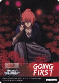Going First (Hitokiri Battosai, Kenshin Himura) - Rurouni Kenshin - Weiss Schwarz card