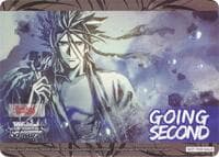 Going Second (Conviction of a Man, Sanosuke Sagara) - Rurouni Kenshin - Weiss Schwarz card