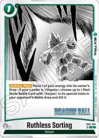 Ruthless Sorting - Manga Booster 01 - Dragon Ball Super: Fusion World card