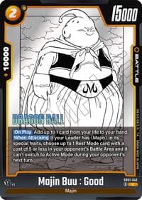 Majin Buu : Good - SB01-042 - Manga Booster 01 - Dragon Ball Super: Fusion World card