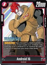 Android 16 - Manga Booster 01 - Dragon Ball Super: Fusion World card