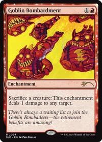 Goblin Bombardment (2024) - Secret Lair Drop Series - Magic: The Gathering card