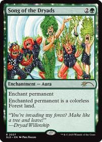 Song of the Dryads (2027) - Secret Lair Drop Series - Magic: The Gathering card