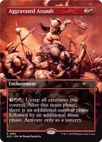 Aggravated Assault (1983) - Secret Lair Drop Series - Magic: The Gathering card