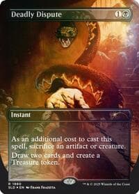 Deadly Dispute (1980) (Rainbow Foil) - Secret Lair Drop Series - Magic: The Gathering card