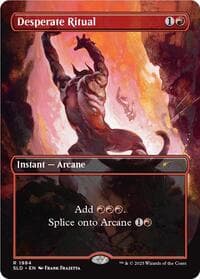 Desperate Ritual (1984) - Secret Lair Drop Series - Magic: The Gathering card