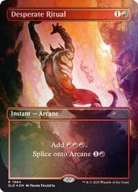 Desperate Ritual (1984) (Rainbow Foil) - Secret Lair Drop Series - Magic: The Gathering card