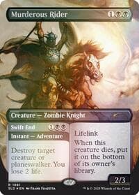 Murderous Rider (1981) (Rainbow Foil) - Secret Lair Drop Series - Magic: The Gathering card