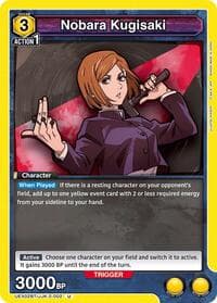 Nobara Kugisaki (002) - UEX02BT: Jujutsu Kaisen Vol.2 - Union Arena card