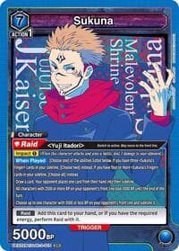 Sukuna (015) - UEX02BT: Jujutsu Kaisen Vol.2 - Union Arena card