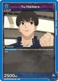 Yu Haibara (021) - UEX02BT: Jujutsu Kaisen Vol.2 - Union Arena card