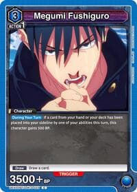 Megumi Fushiguro (023) - UEX02BT: Jujutsu Kaisen Vol.2 - Union Arena card