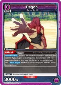 Dagon (033) - UEX02BT: Jujutsu Kaisen Vol.2 - Union Arena card