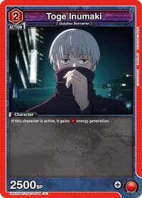 Toge Inumaki (044) - UEX02BT: Jujutsu Kaisen Vol.2 - Union Arena card