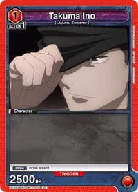 Takuma Ino - UEX02BT: Jujutsu Kaisen Vol.2 - Union Arena card