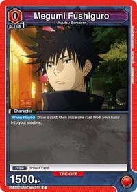 Megumi Fushiguro (055) - UEX02BT: Jujutsu Kaisen Vol.2 - Union Arena card