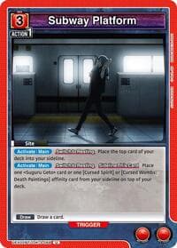 Subway Platform - UEX02BT: Jujutsu Kaisen Vol.2 - Union Arena card