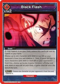 Black Flash - UEX02BT: Jujutsu Kaisen Vol.2 - Union Arena card